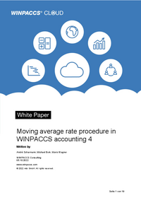 Moving Average Rate Procedure in WINPACCS Accounting 4